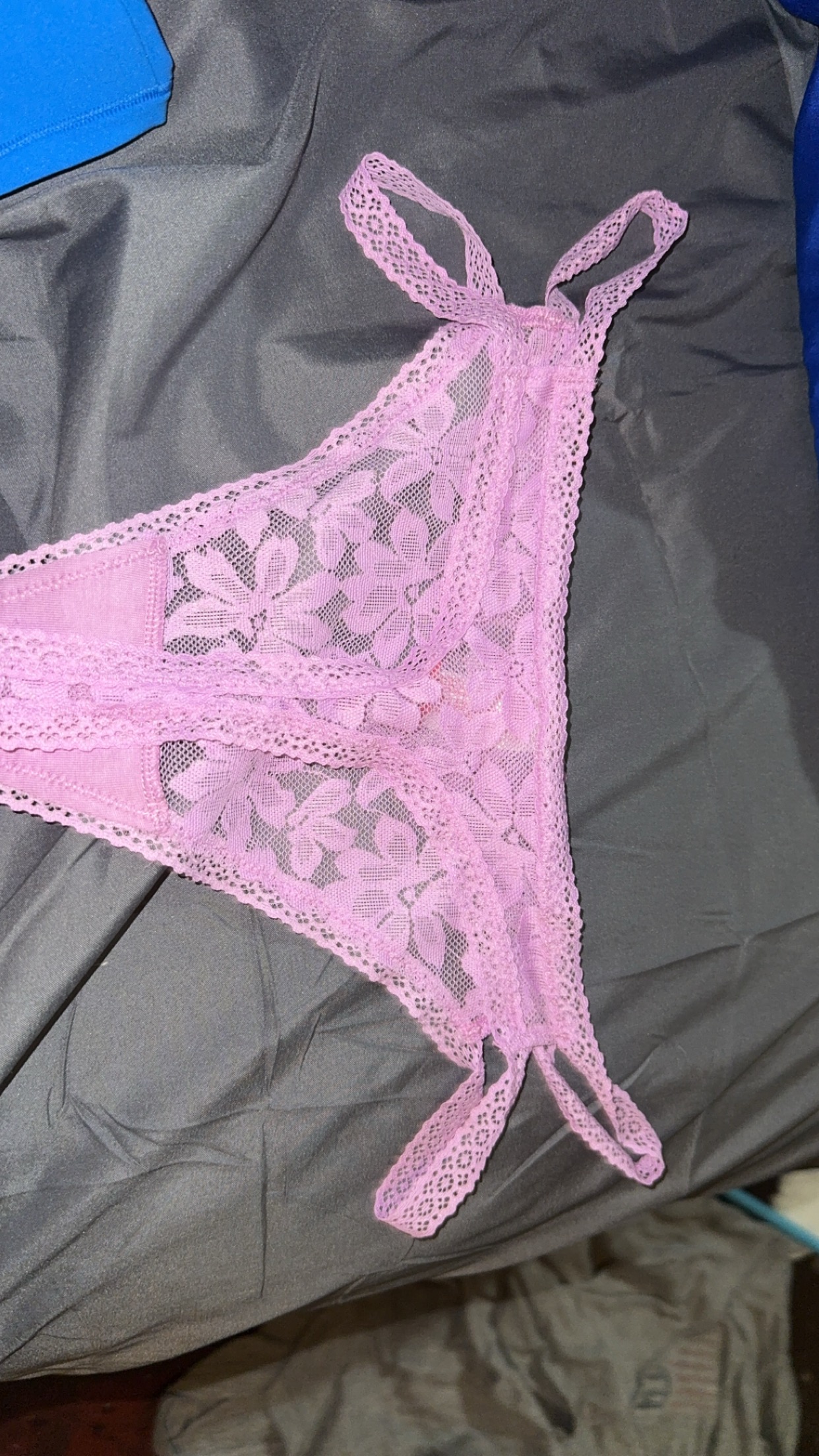Pink thong