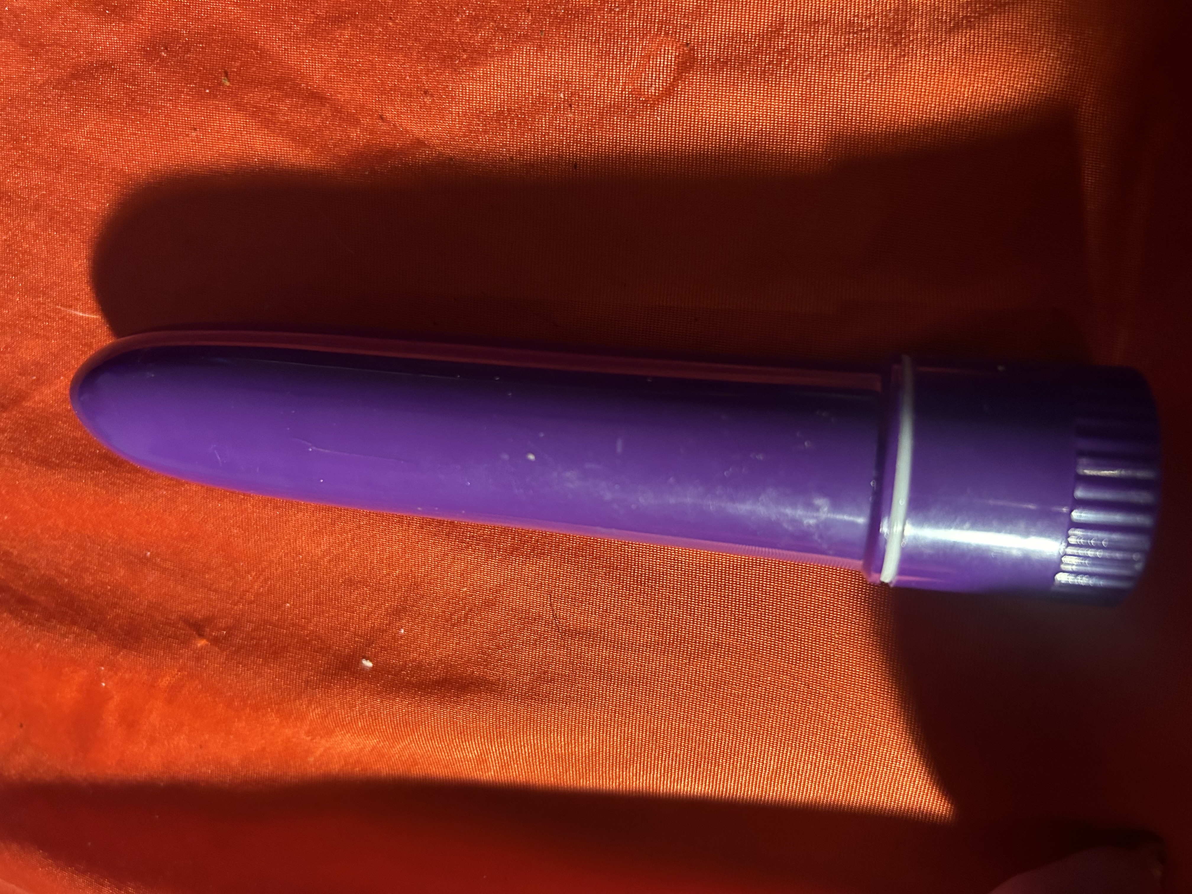 Purple vibrator used